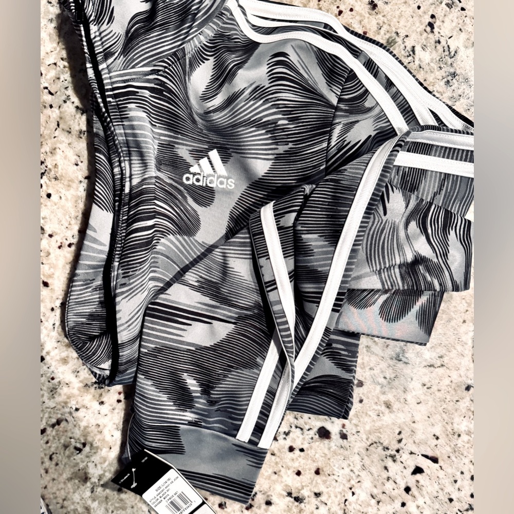 Adidas Zip Up Sweater